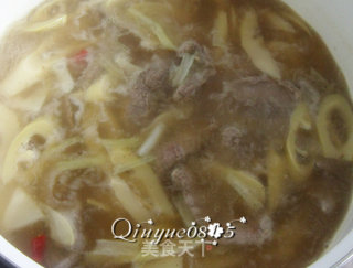 Boiled Bamboo Shoot Soup recipe