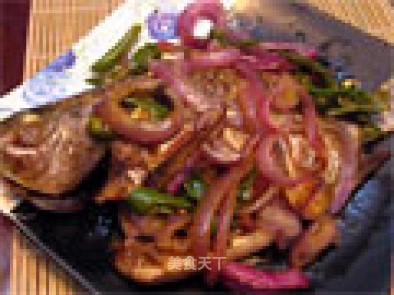 Simple Grilled Tilapia with Onions recipe