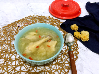 Kunbo Casserole - Tremella Chicken Soup recipe