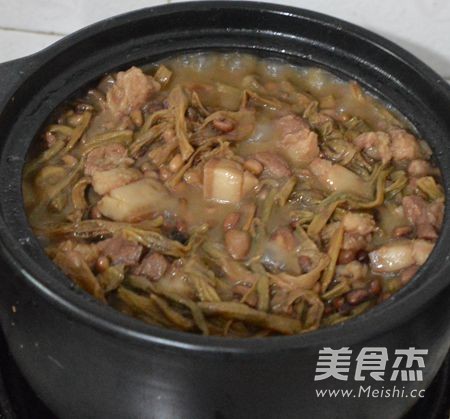 Dried Carob Pork and Pork Noodle recipe
