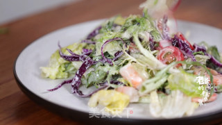 Seafood Coconut Oil Salad recipe