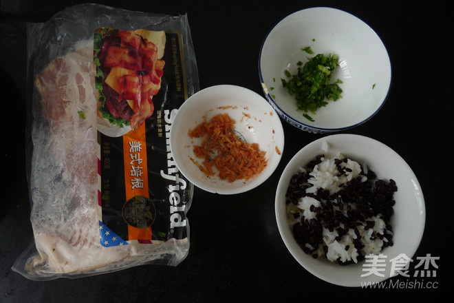 Bacon Multigrain Rice Roll recipe