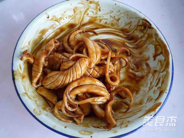 Squid with Sauce recipe