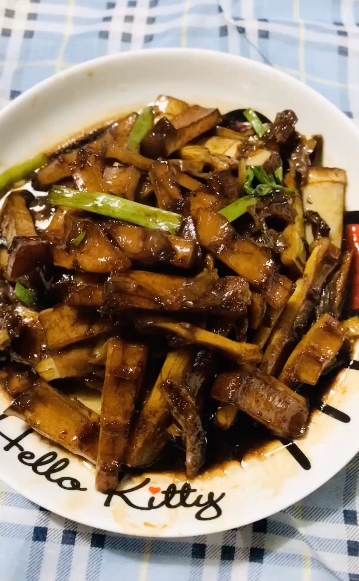 Braised Bamboo Shoots in Oil recipe