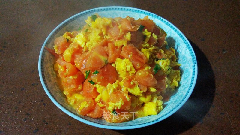 Egg Delicacy-tomato Scrambled Eggs in A Small Restaurant (special Sponge Egg Version) recipe