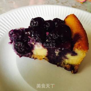 #aca烤明星大赛#blueberry Heavy Cheesecake recipe