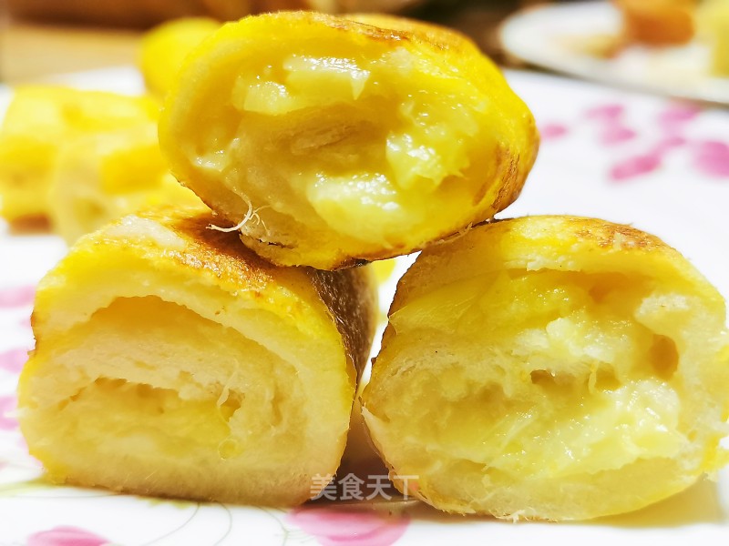 Original Cuisine-super Delicious Durian Toast Rolls recipe