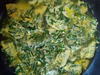 Stewed Egg with Leek recipe