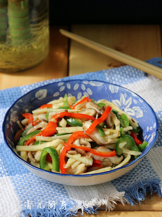 Winter Bamboo Shoots Three Silk recipe