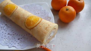 Orange Cake Roll recipe