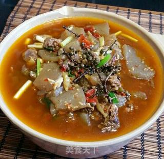 Pickled Pepper Konjac Duck recipe