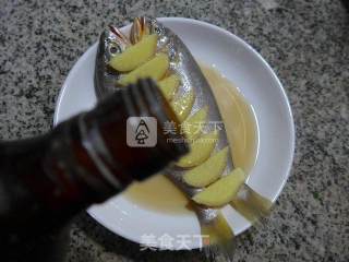 Steamed Small Yellow Croaker with Noodles recipe