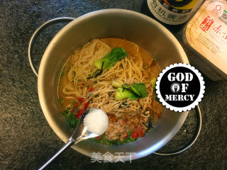 The Warmest Bowl of Beef Bone Soup & Beef Miso Noodles recipe