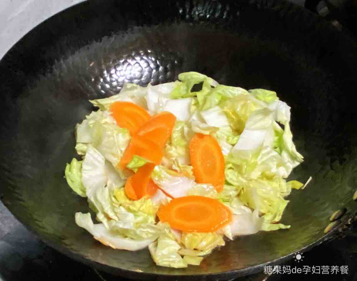 [recipe for Pregnant Women] Scrambled Eggs with Cabbage, Refreshing and Not Greasy, recipe