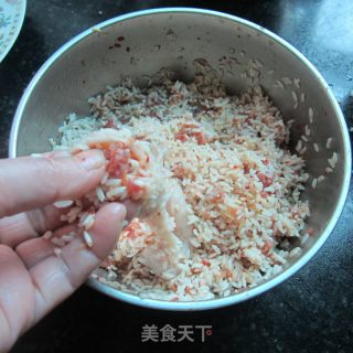 Pork and Glutinous Rice with Small Intestines recipe