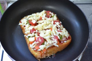 Home Edition No Oven Toast Pizza recipe