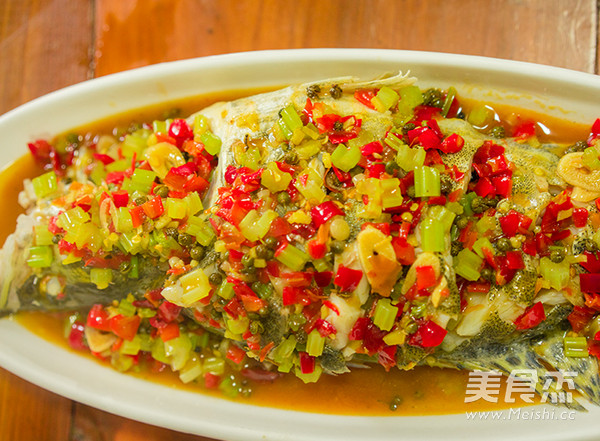 Overwater Mandarin Fish recipe