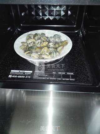 Microwave Clams recipe