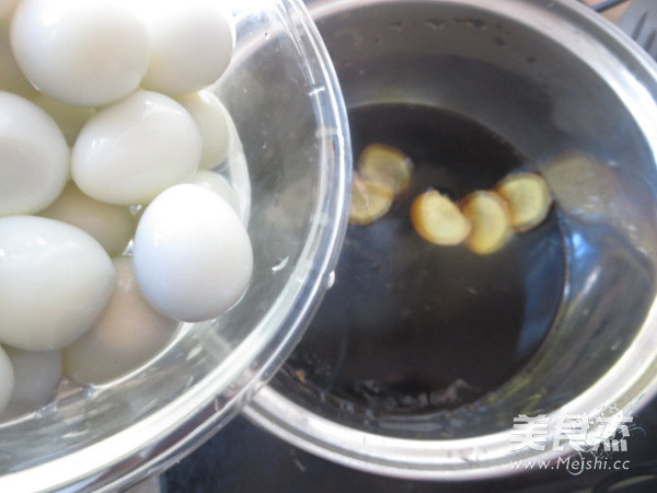 Quail Quail Eggs with Cola Soy Sauce recipe