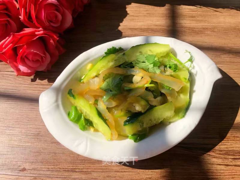 Cucumber Mixed Jellyfish recipe