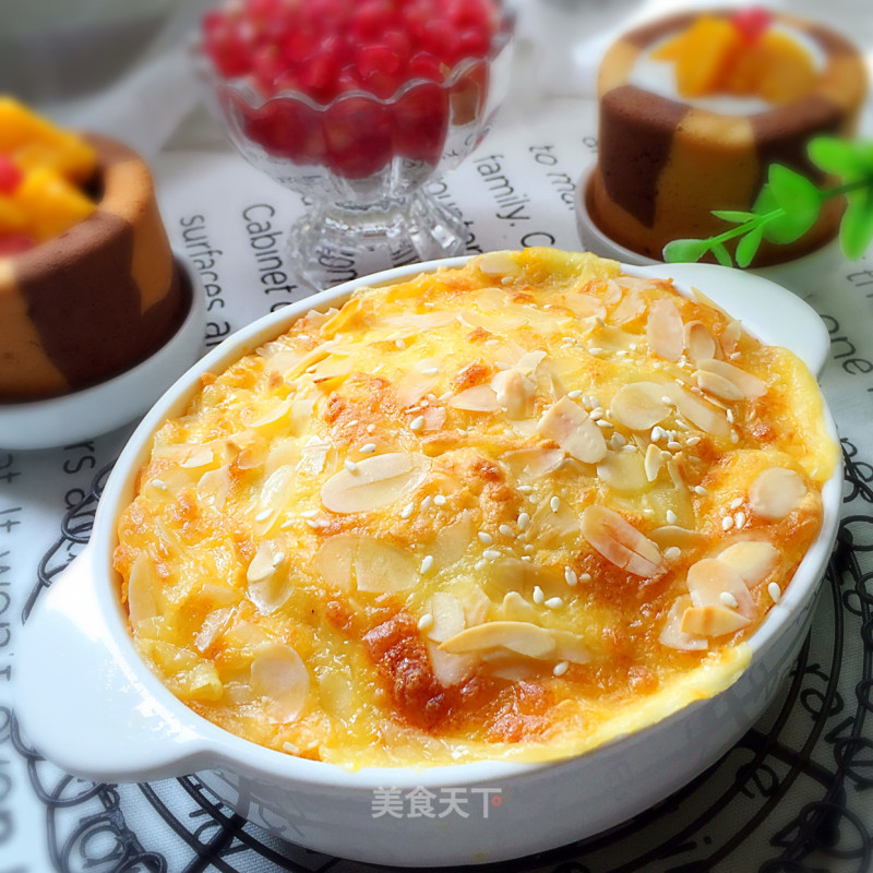 Baked Sweet Potato with Cheese recipe