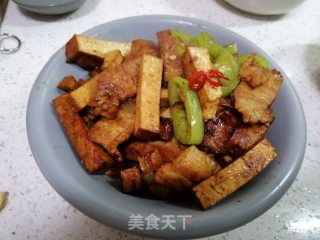 Stir-fried Tofu with Pork Belly recipe