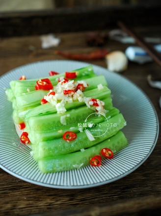 Cold Cucumber Strips recipe