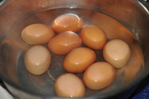 Smoked Marinated Egg recipe