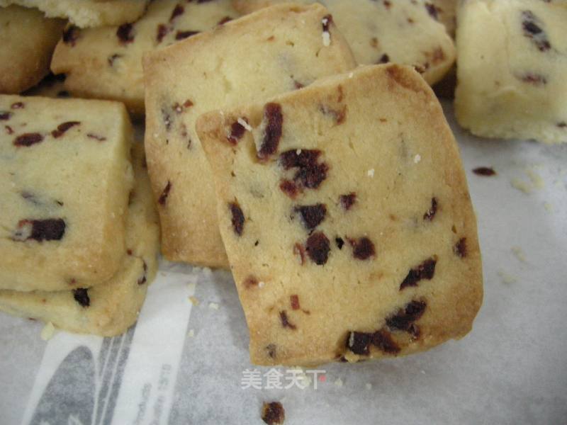 Natural Cranberry Handmade Biscuits recipe