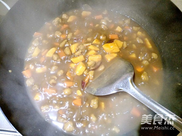 【kashiki】curry Chicken Rice (sweet Potato Version) recipe