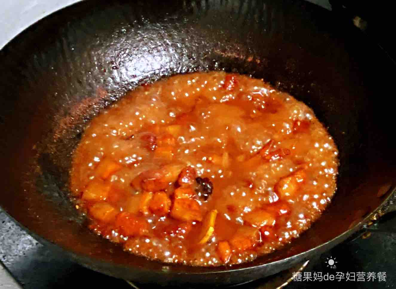 [recipe for Pregnant Women] Braised Pork with Fermented Bean Curd, Oily and Ruddy in Color, recipe