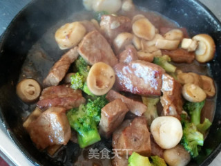 Straw Mushroom Steak recipe