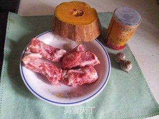 Pumpkin Steamed Spare Ribs recipe