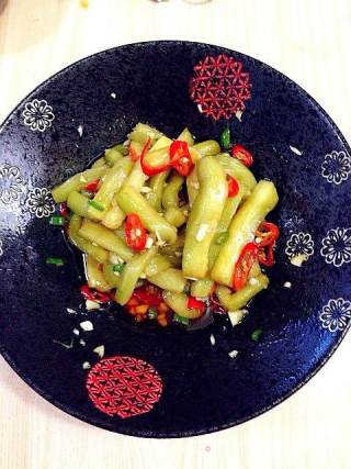 Red Pepper and Eggplant Mixed with Preserved Eggs recipe