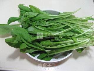 Fried Bean Curd with Komatsu Greens recipe