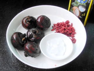 Coconut Milk Horseshoe Refreshing recipe