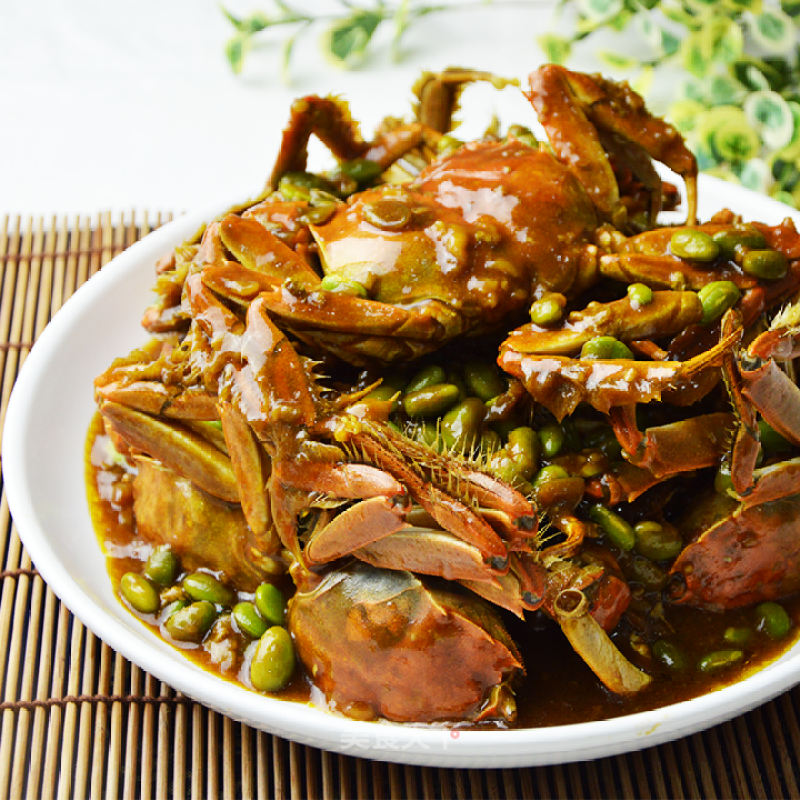 Crab Roasted Edamame recipe