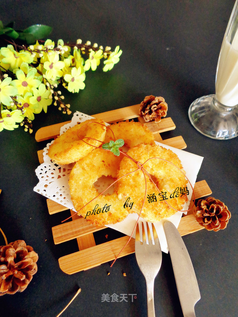 Fried Apple Ring recipe
