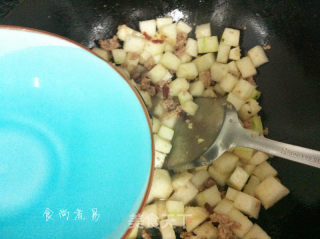 Stewed Winter Melon with Minced Meat recipe