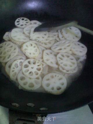 Sweet and Sour Lotus Root Slices recipe