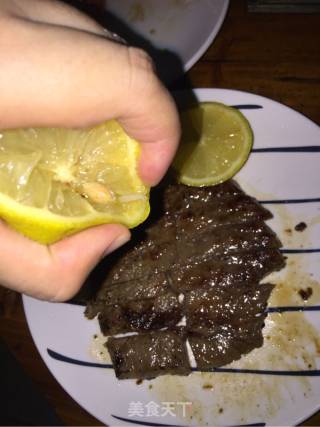 Fried Black Pepper Steak recipe