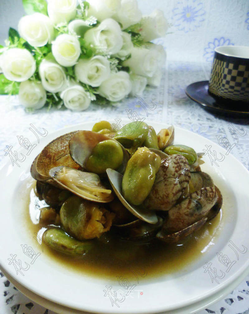 Fried Clams with Broad Beans recipe