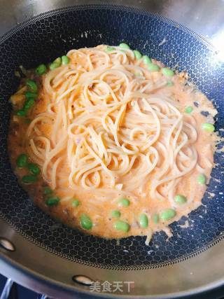 Creamy Green Bean Pasta recipe