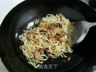 Fried Mushroom Noodles recipe