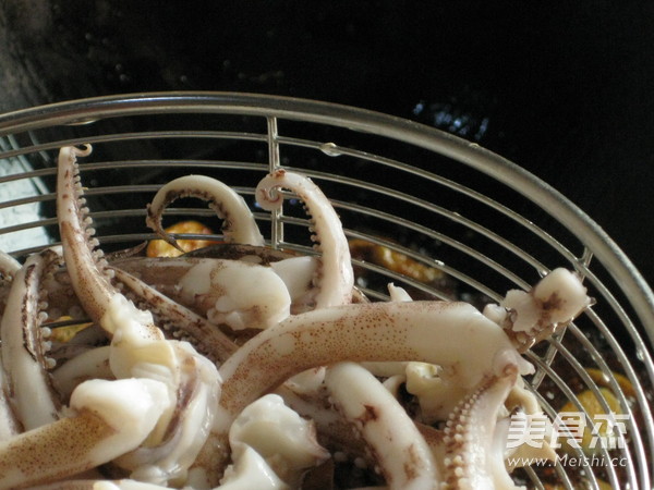 Sauteed Squid Claws recipe