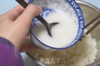 [mung Bean and Coix Seed Fermented Rice]: Using A Bread Machine to Make Fermented Fermented Rice recipe