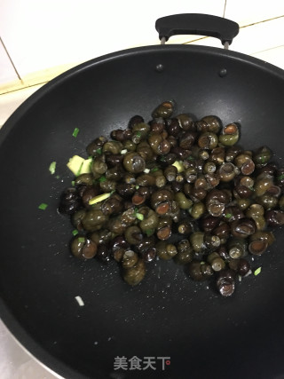 Fried Snails recipe