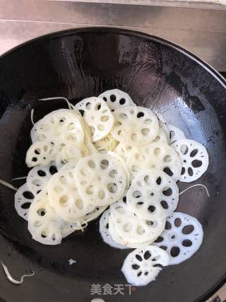 Sweet and Sour Lotus Root Slices recipe