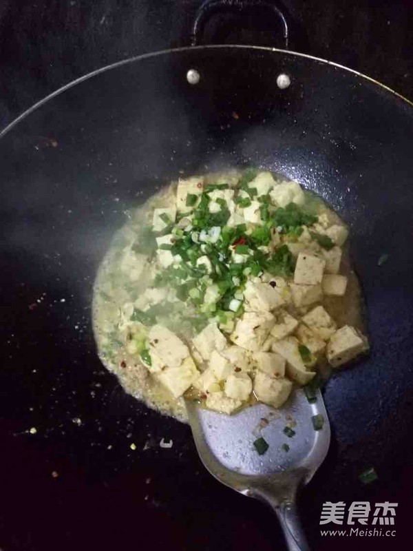 Stir-fried Minced Pork with Water Tofu recipe