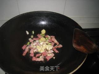 Stir-fried Bracken with Bacon recipe